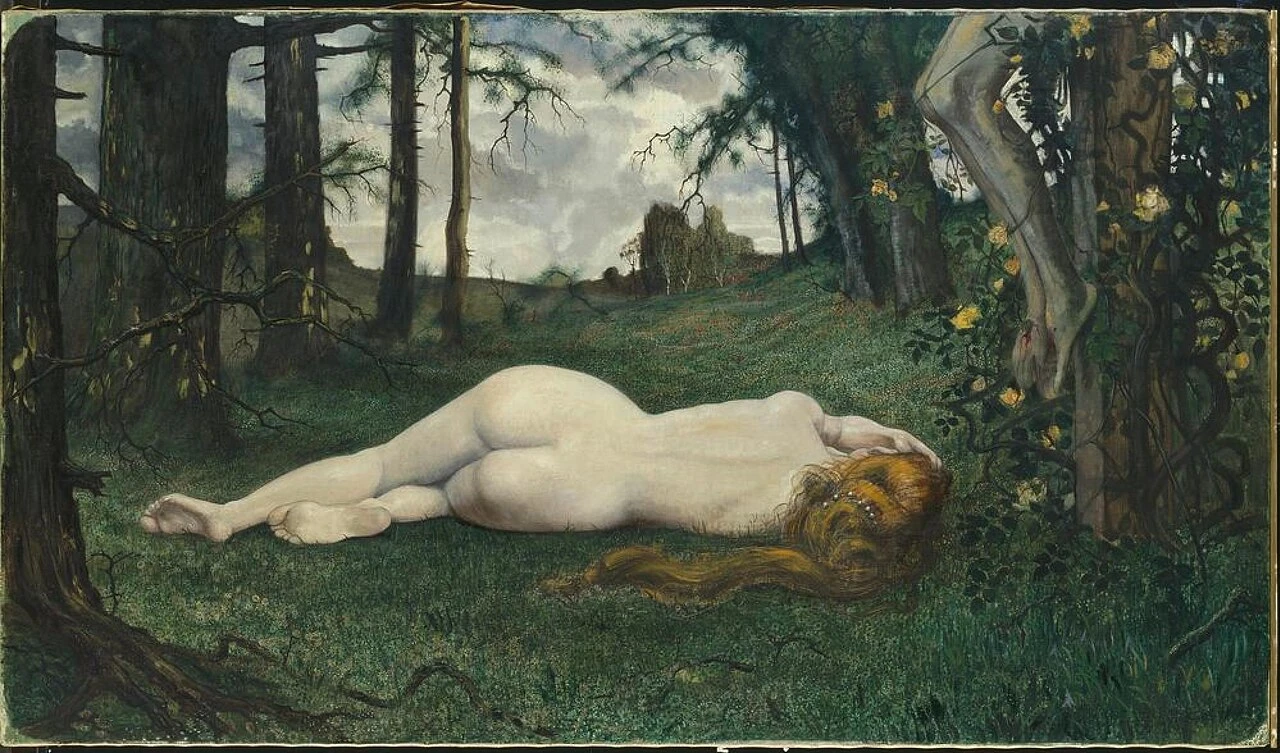 1866-Carl Strathmann - Maria Maddalena ai piedi del Crocifisso, 1910